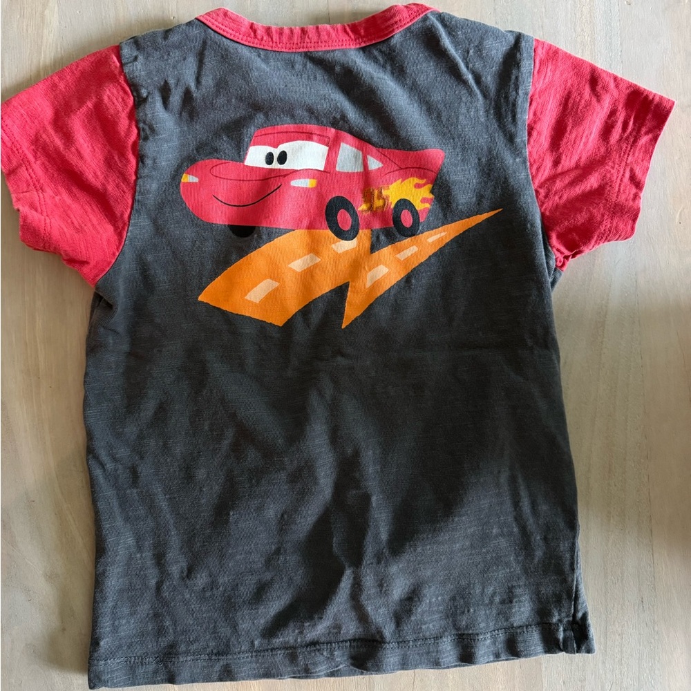 Monica + Andy - 5T boys Lightning McQueen Tee